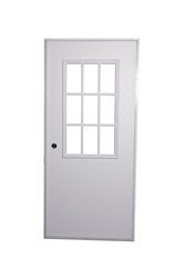 36" x 80" RH Elixir 200 Series Exterior Out Swing Cottage Window Door