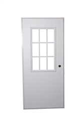 32" x 74" LH Elixir 200 Series Exterior Out Swing Cottage Window Door