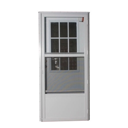 34" x 76" RH Elixir Series 6000 Housetype Combo Front Door W/Cottage Window