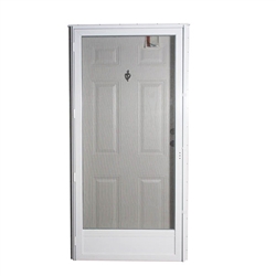 34" x 76" LH Elixir Series 9000 Housetype Combo Front Door 6 Panel