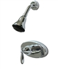 6" Shower Valve Single Handle w/ Shower Head