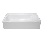 54 x 27 Mobile Home Bathtub White Left Drain