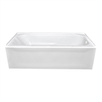 54 x 30 Mobile Home Bathtub White Right Drain