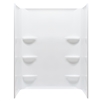 Mobile Home 54x27 3 Piece Fiberglass Surround In White