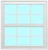 46  1/4 x 39 5/8 6x6 Grid Kinro Vinyl Window w/Screen