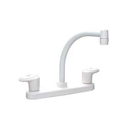 8" Kitchen Faucet W/High Arc Spout