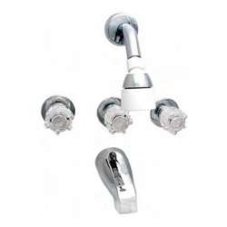 Empire 8" Garden Tub 3 Valve Diverter