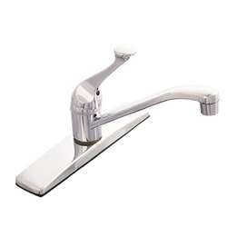 Deck Mount Kitchen Faucet Washerless