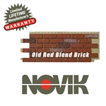 Novik Hand-Laid Old Red Blend Brick Pattern