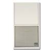 Kinro Aluminum Vertical Window - White Lap Siding Applications