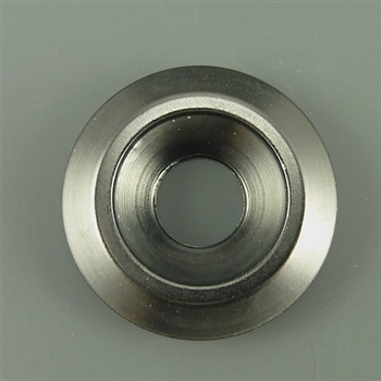 Anodized Aluminum Counter sunk washer, 25mm outer diameter, gunmetal grey