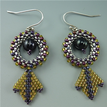 Grape Leaf Earrings Book Kit