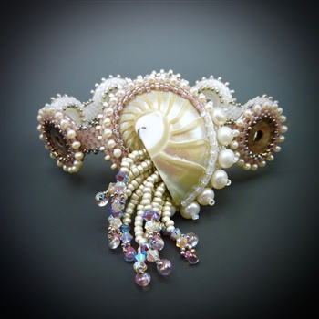 Nautilus Bracelet Kit, orchid & white