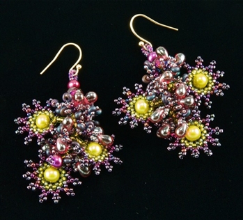 Star Flower Earrings Book Kit