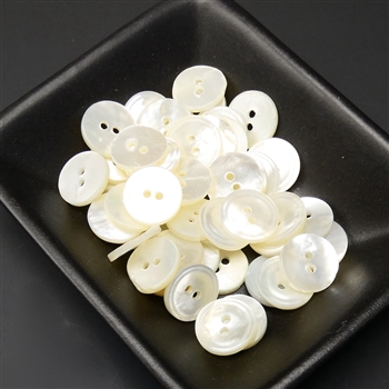 12mm antique mother of pearl buttons,  approximately 20 grams