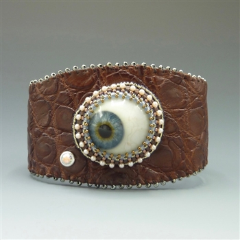 Exotic Eye Cuff Bracelet