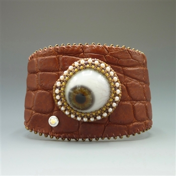 Exotic Eye Cuff Bracelet