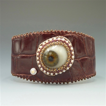 Exotic Eye Cuff Bracelet