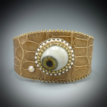 Exotic Eye Cuff Bracelet