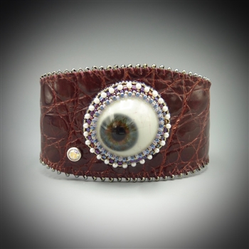 Exotic Eye Cuff Bracelet