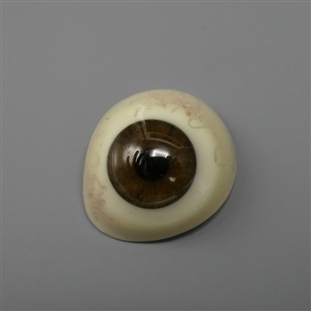 Antique Prosthetic Glass Eye, brown