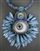 "Eye Spy" Necklace Kit, blue & persimmon