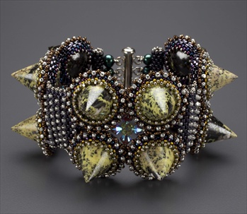 Serpentine Spiked Cuff