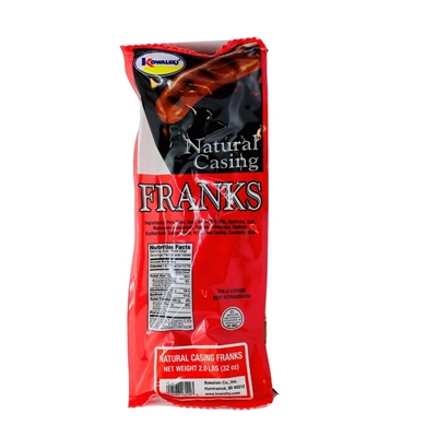 Natural Casing Franks Family Packs