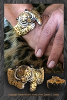 BENGAL TIGER BRACELET "Tiger Fury"