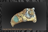 Tiger Bracelet "Tiger Watch" by wildlife artist jeweler Daniel C. Toledo, Toledo Wildlife Works of Art