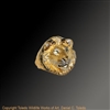 Lion Ring "Son of Simba" by wildlife artist and jeweler Daniel C. Toledo, Toledo Wildlife Works of Art