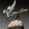 Pegasus bronze sculpture "Pegasus, Angel Horse by wildlife sculptor Daniel C. Toledo, Toledo Wildlife Works of Art