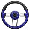 Aviator 4 Blue Steering Wheel 13" Diameter                            