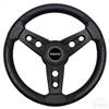 Club Car DS Lugana Steering Wheel, Black, 13" Diameter