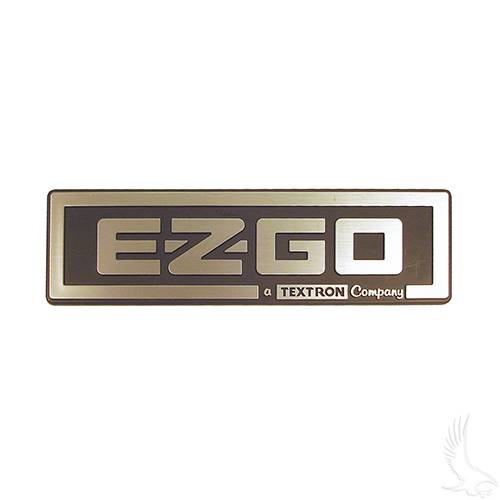 EZGO Emblem Black/Silver