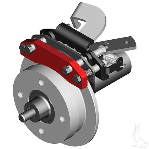 Club Car DS or Precedent Ameri-Torque Rear Disc Brake Kit