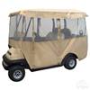 4 Passenger Deluxe Fabric 4 Sided Enclosure for 88" Top Golf Carts