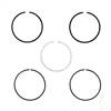 EZGO 295cc MCI Piston Ring Set, .25mm oversized                                  