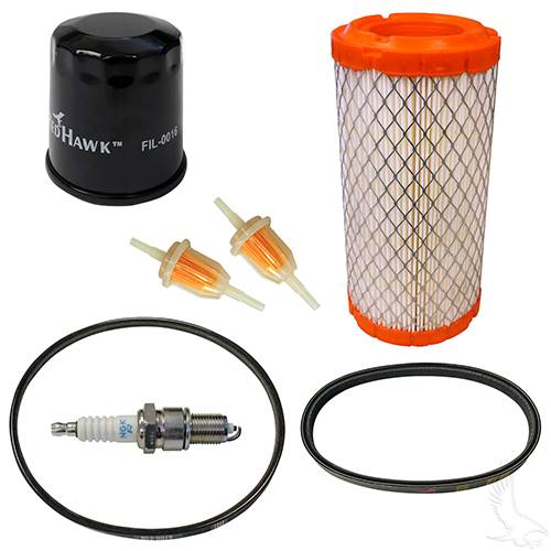 Club Car Precedent FE290 Engine w/Oil Filter Deluxe Tune Up Kit