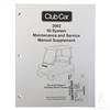 Club Car DS IQ 2002 Maintenance & Service Supplement