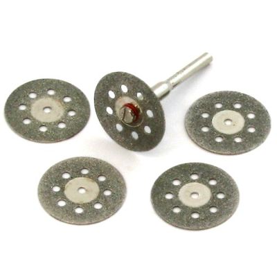 5 piece DIAMOND CUT-OFF WHEELS