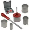 5 pc HOLE SAW TUNGSTEN CARBIDE for MASONRY / CONCRETE