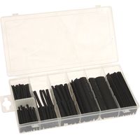 127 pc Heat Shrink Wire Wrap Cable Sleeve Tubing Sets Assorted Size Electronics