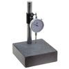 GRANITE CHECK STAND SURFACE PLATE & DIAL INDICATOR GAGE