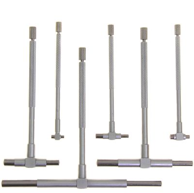 6 pc TELESCOPIC T BORE HOLE Precision GAGE GAUGE SET