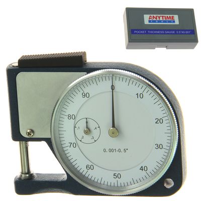 0.5 THICKNESS GAUGE gage MICROMETER CALIPER SCOPE SHEET