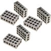 1-2-3 Blocks Matched Pair Hardened Steel 23 Holes (1"x2"x3") 123 Set Precision Machinist Milling, 3 Pair