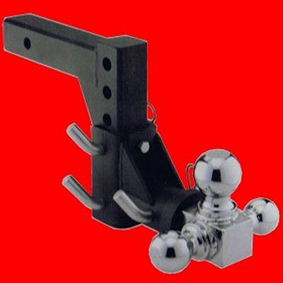 3 BALL SWIVEL ADJUSTABLE TRUCK TRAILER TOW HITCH MOUNT
