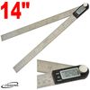 12" DIGITAL ELECTRONIC PROTRACTOR MITER ANGLE FINDER RULE