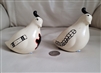 Chumash ceramic quail bird Vandenberg AFB art